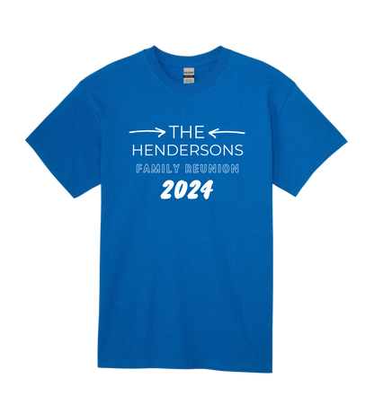 Custom Family Reunion Tee