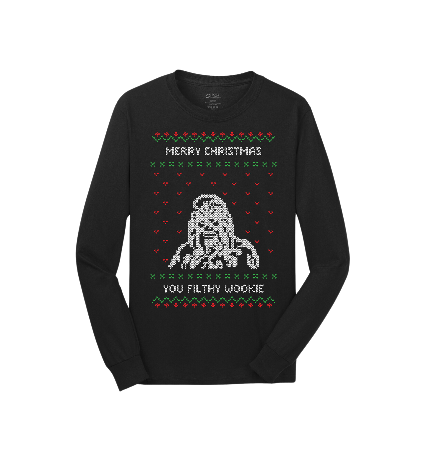 Merry Christmas Ya Filthy Wookie Ugly Christmas Sweater Tee