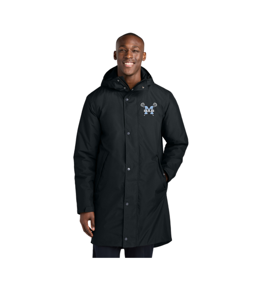 Midlakes LAX Sport-Tek Waterproof Insulated Sideline Parka
