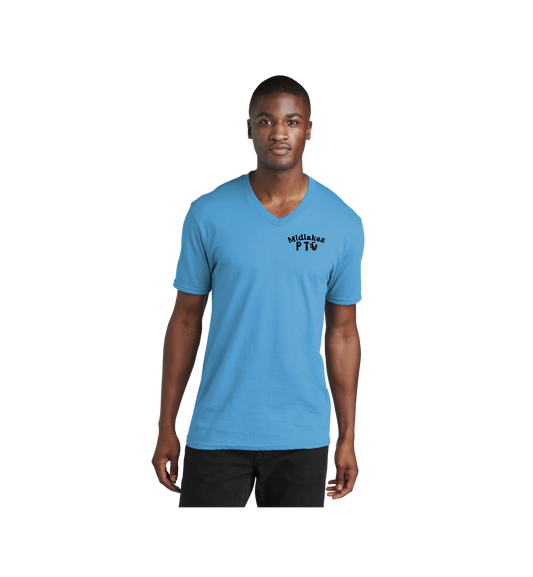 Midlakes PTO "Did someone say fun?" V Neck Tee Unisex
