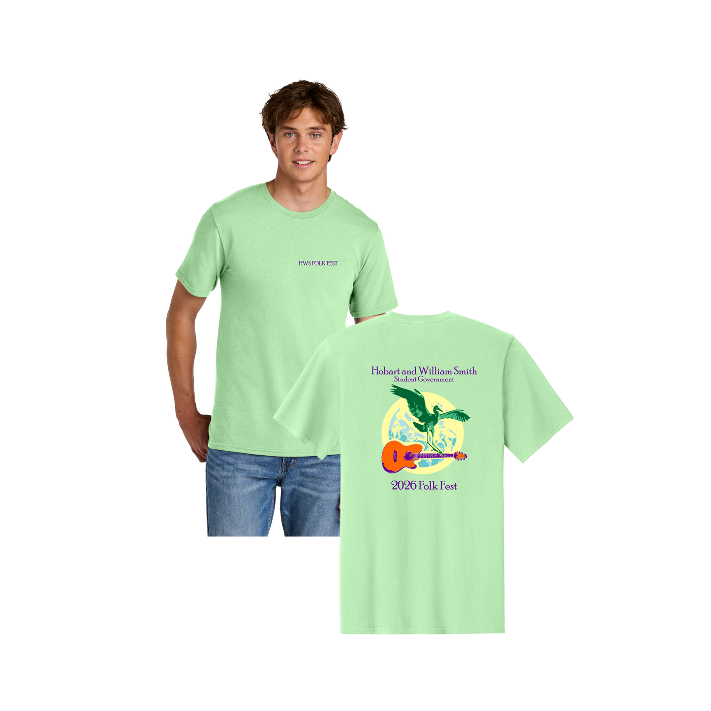 HWS Folk Fest Tee