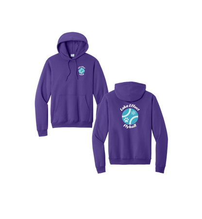 Lake Effect PC78H Port & Co Core Fleece Pullover Hooded Sweatshirt
