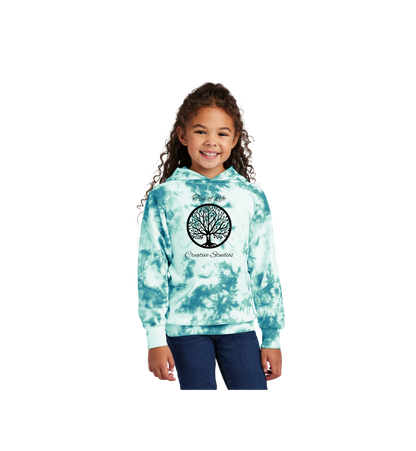 Tree of Life Youth Port & Company® Crystal Tie-Dye Pullover Hoodie