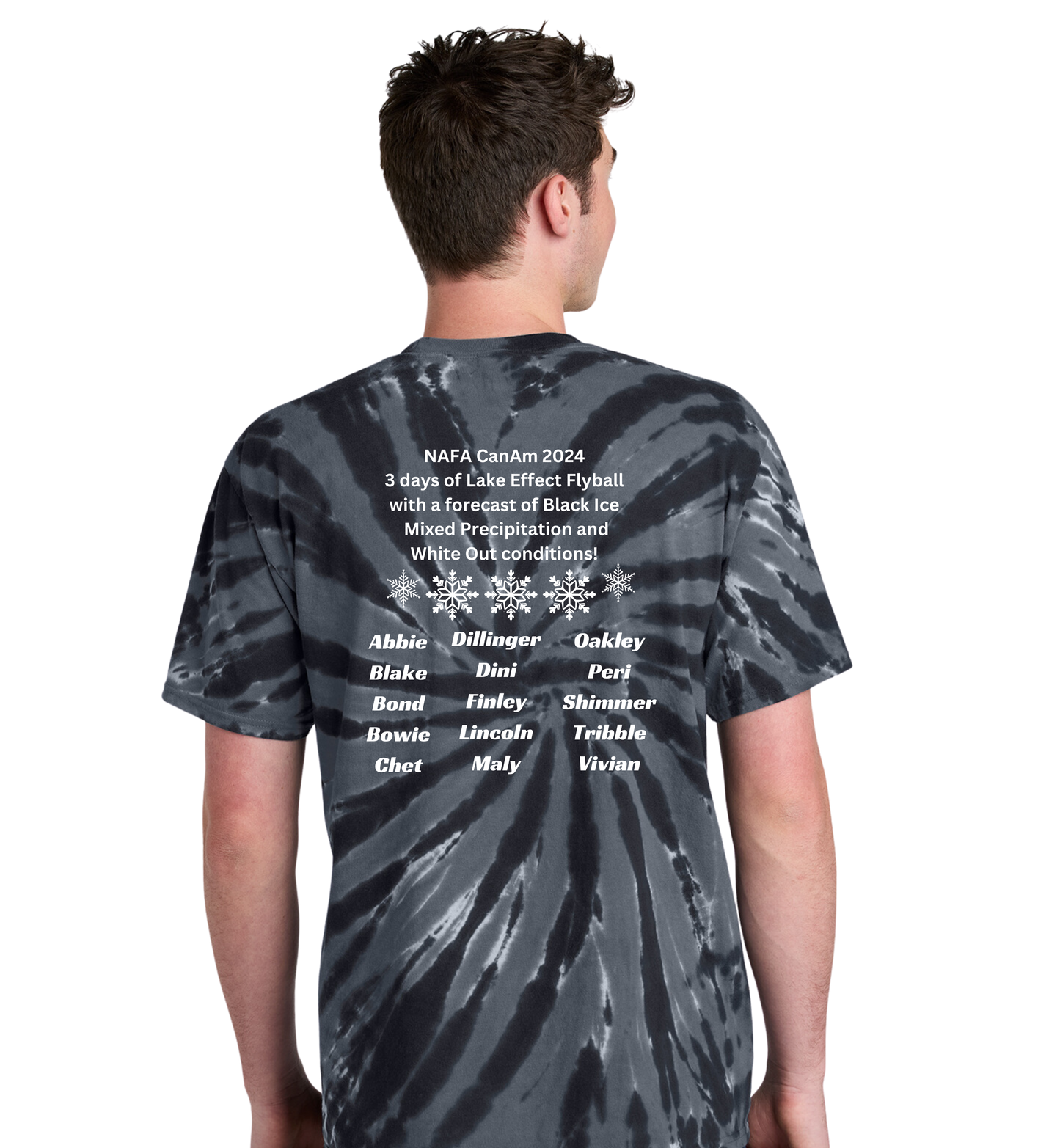 Lake Effect Flyball NAFA CanAm 2024 Tee
