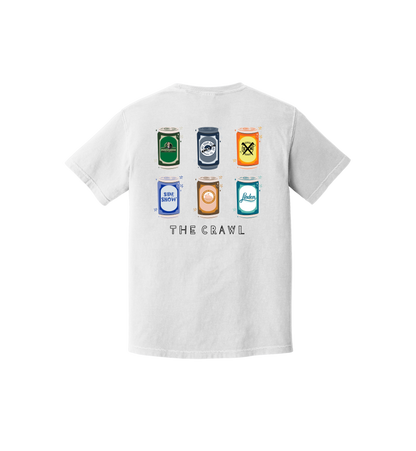 HWS Senior Bar Crawl Comfort Colors ® Heavyweight Ring Spun Pocket Tee