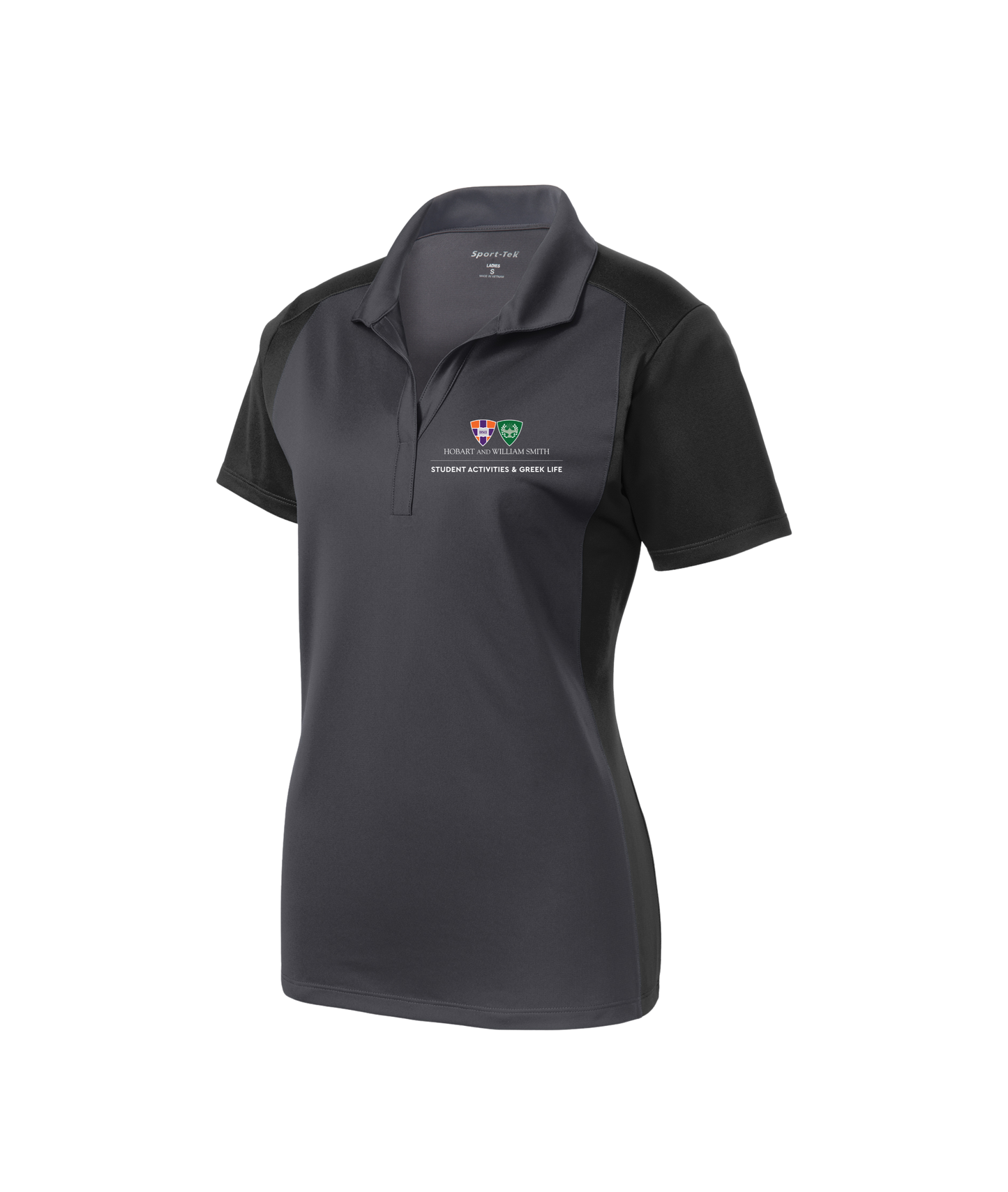 HWS Student Activities & Greek Life Sport-Tek Women's Colorblock Micropique Sport-Wick Polo