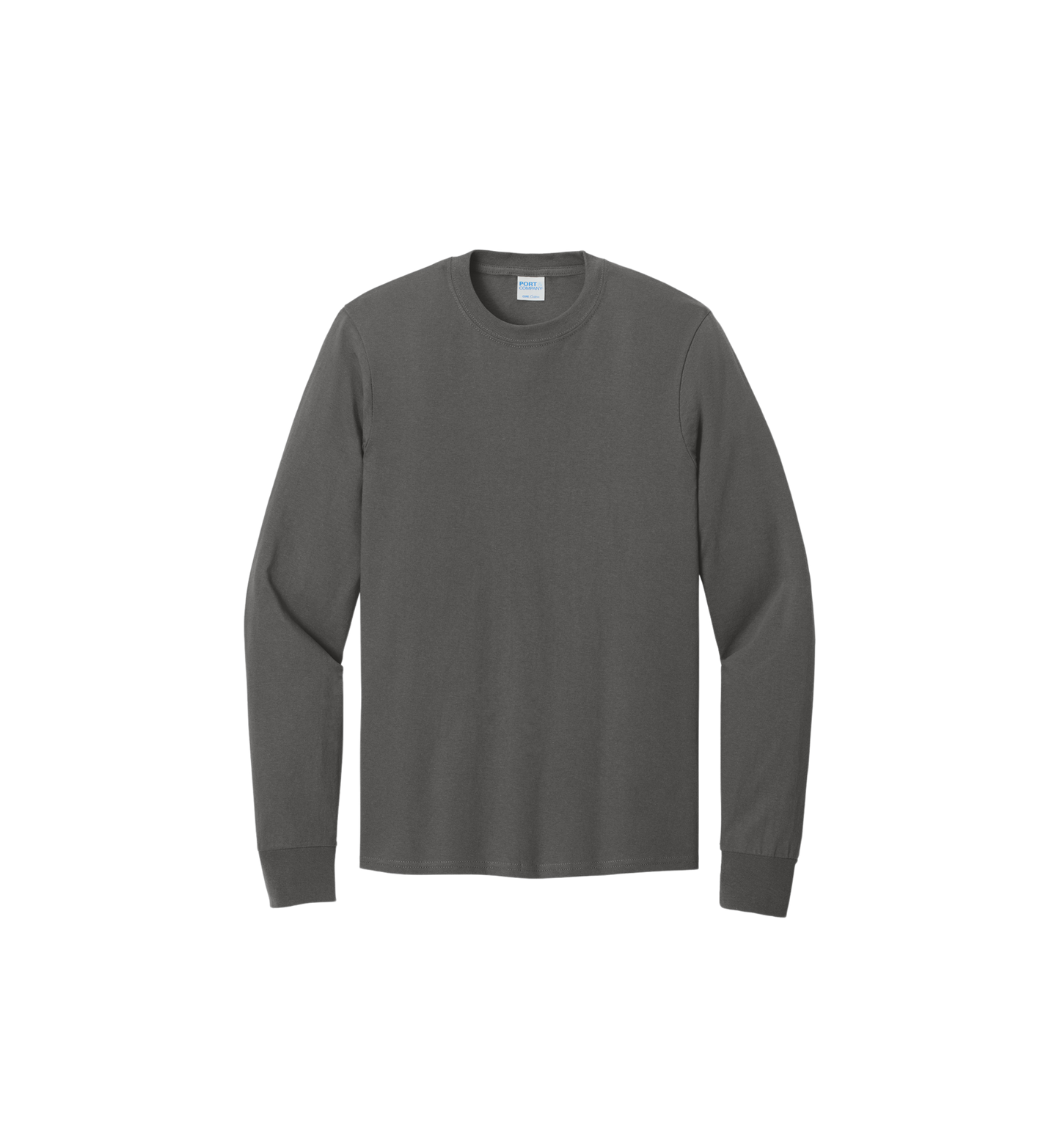 Custom Print Port & Co. Youth Long Sleeve Core Cotton Tee