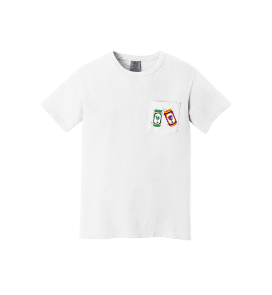 HWS Senior Bar Crawl Comfort Colors ® Heavyweight Ring Spun Pocket Tee