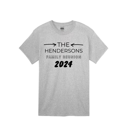 Custom Family Reunion Tee