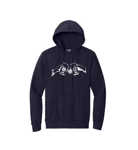 HWS Senior Bar Crawl Port & Company® Beach Wash® Garment-Dyed Pullover Hooded Sweatshirt