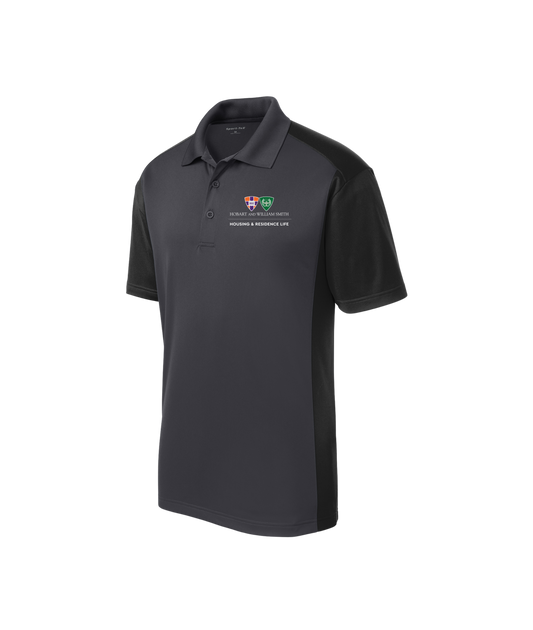 HWS Housing & Residence Life Sport-Tek Unisex Colorblock Micropique Sport-Wick Polo