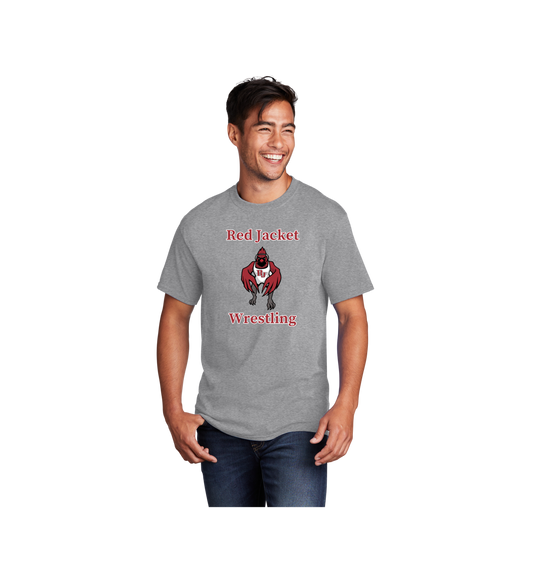 Red Jacket Wrestling T Shirt