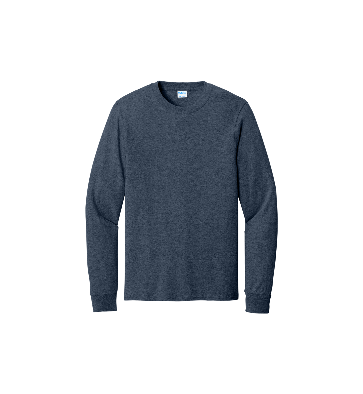 Custom Print Port & Co. Youth Long Sleeve Core Cotton Tee