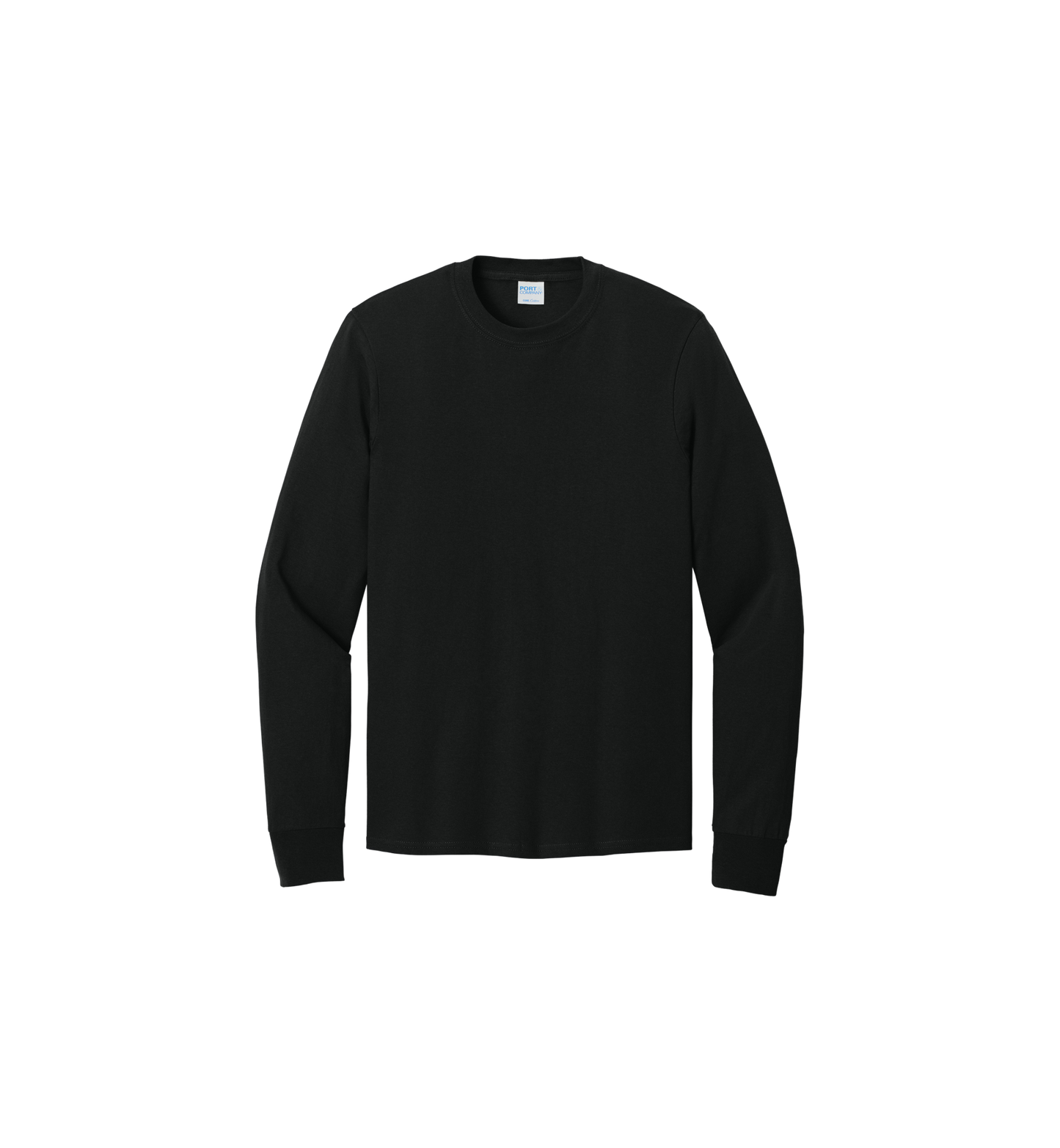 Custom Print Port & Co. Youth Long Sleeve Core Cotton Tee