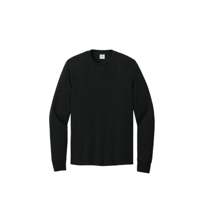 Custom Print Port & Co. Youth Long Sleeve Core Cotton Tee
