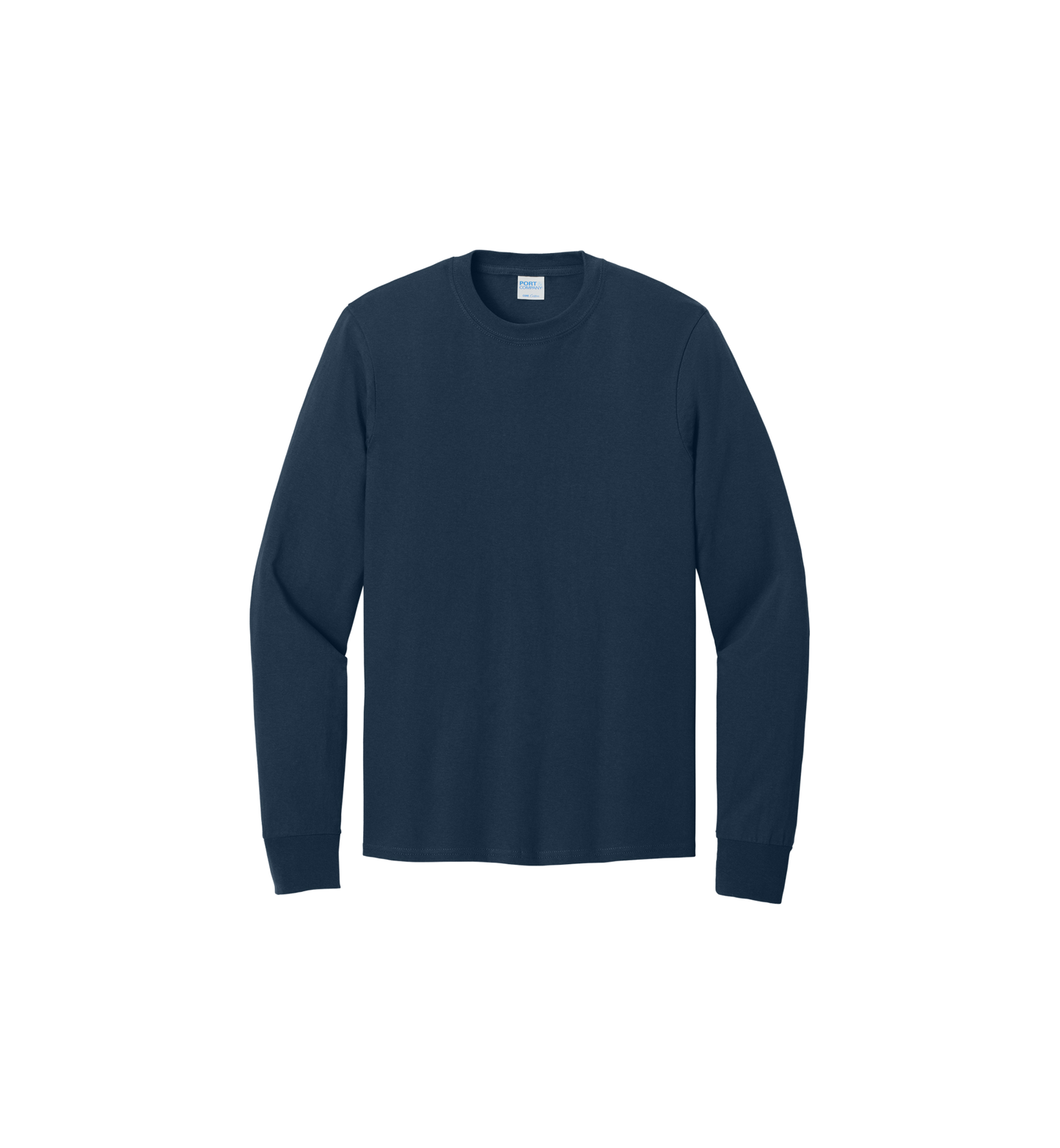 Custom Print Port & Co. Youth Long Sleeve Core Cotton Tee