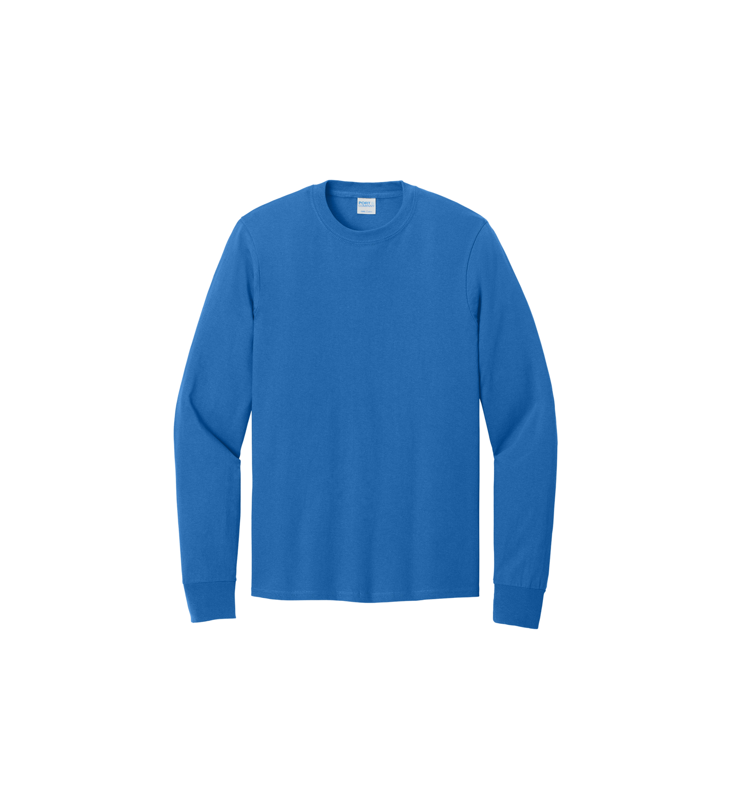 Custom Print Port & Co. Youth Long Sleeve Core Cotton Tee