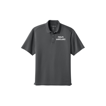Phelps Ambulance Port Authority Wearever Performance Pique Polo
