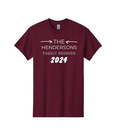 Custom Family Reunion Tee