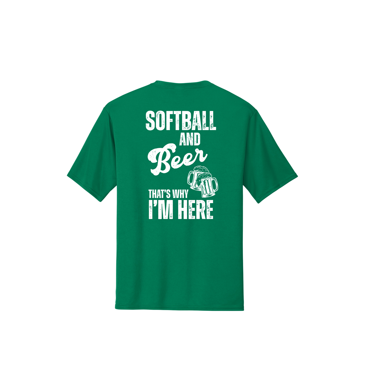 Softball & Beer Port & Company® Performance Tee