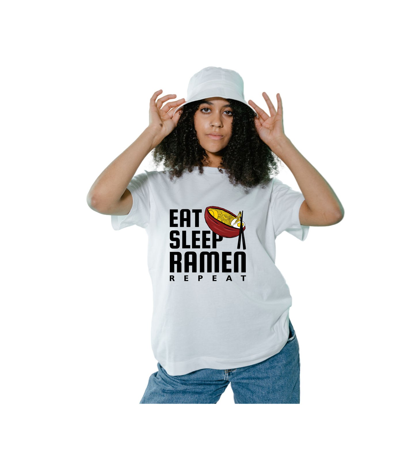 Eat Sleep Ramen Repeat Tee