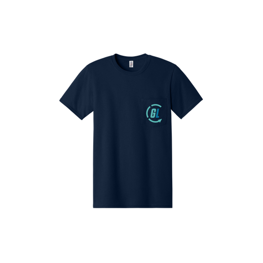 Grease Lock Jerzees® Dri-Power® 50/50 Cotton/Poly Pocket T-Shirt
