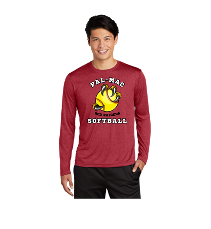 PM Player Sport-Tek® Long Sleeve Heather Contender™ Tee