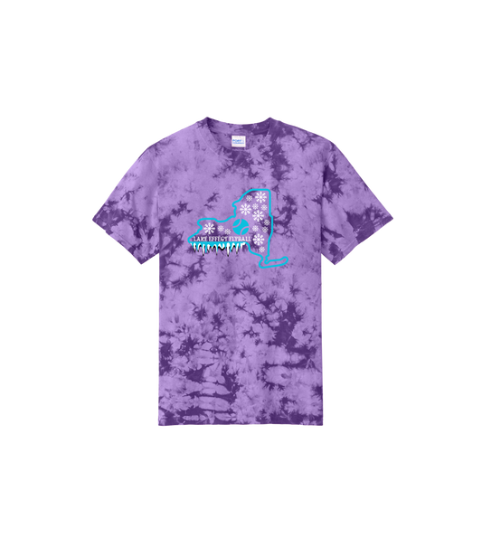 Lake Effect Flyball 2025 Black Out White Out Tee