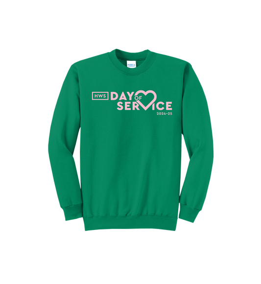 HWS Day of Service 2024-25 Crewneck Sweatshirt