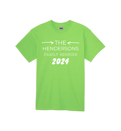 Custom Family Reunion Tee