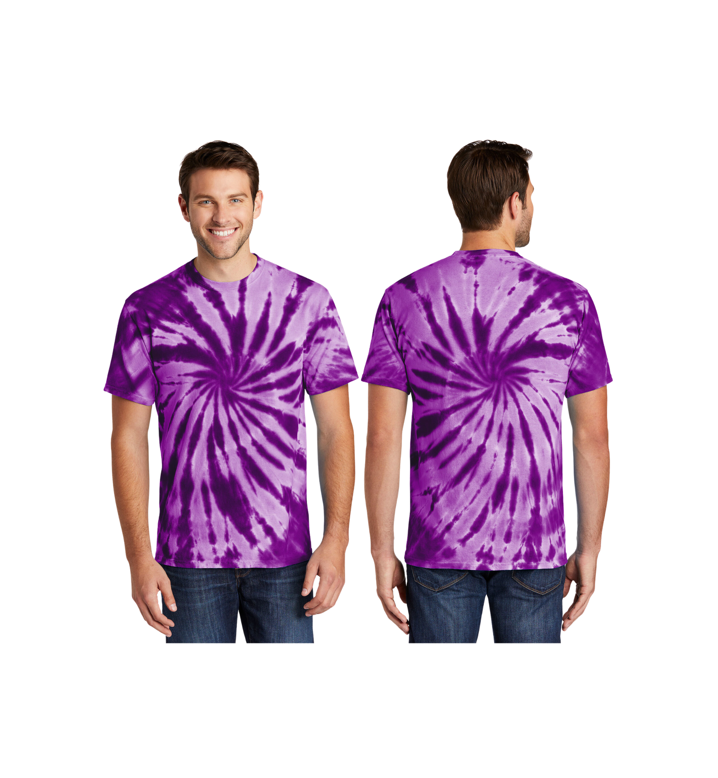 Custom Print Port & Co. Tie-Dye Tee