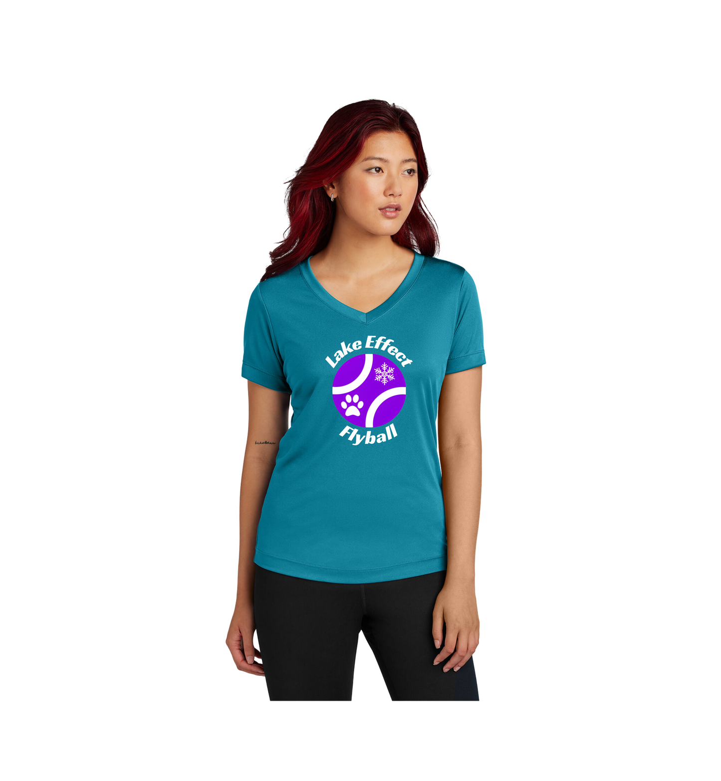 Lake Effect LST353 Sport-Tek® Women's PosiCharge® Competitor™ V-Neck Tee