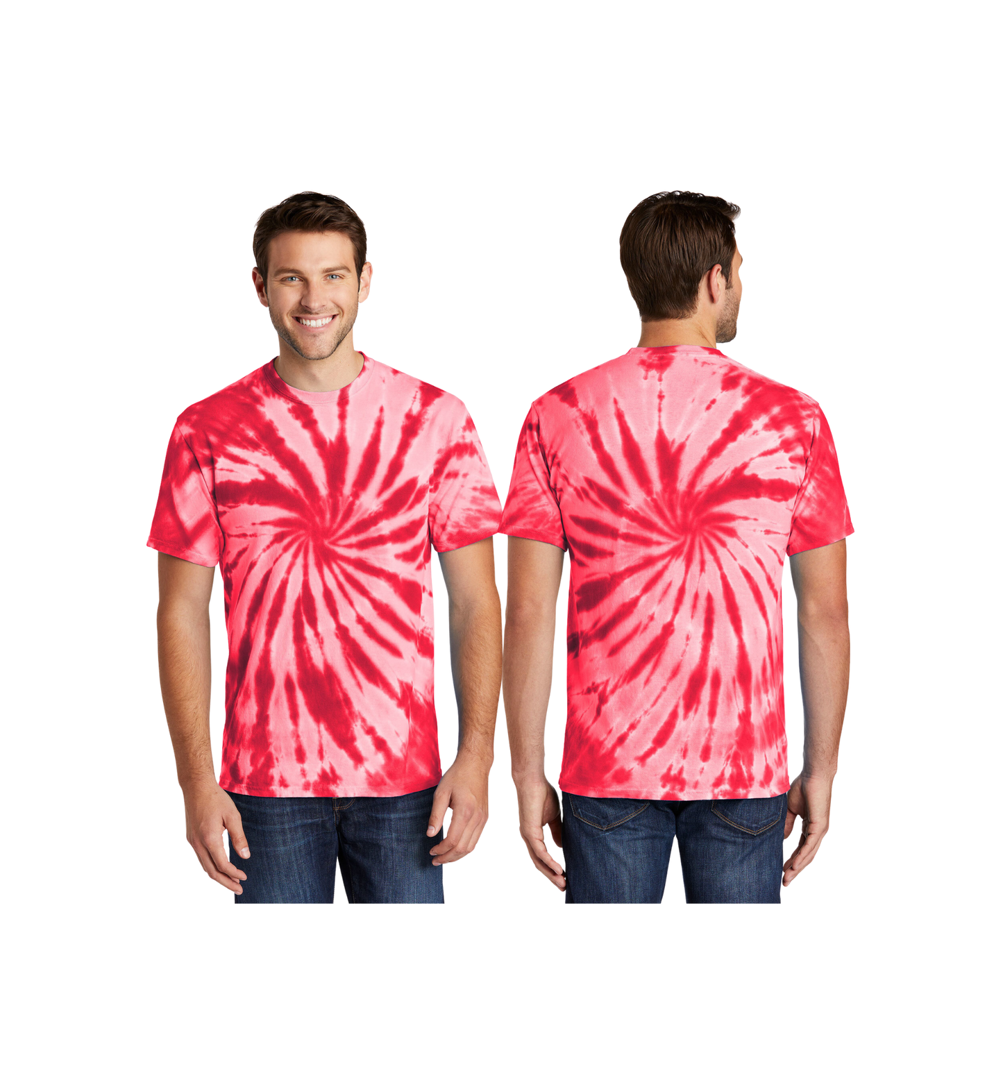 Custom Print Port & Co. Tie-Dye Tee