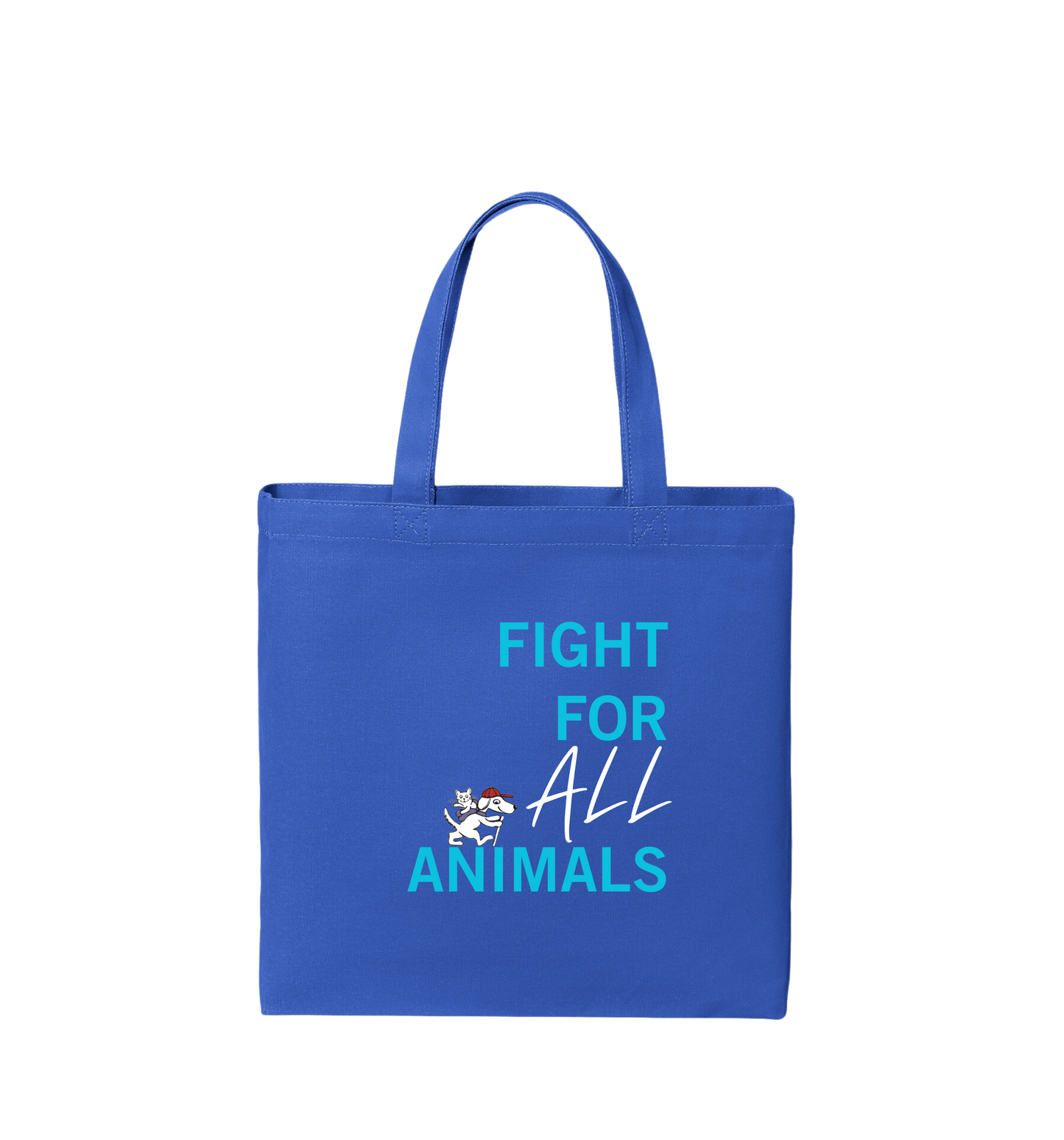 Happy Tails Fundraiser Port Authority® Heavy Cotton Canvas Tote