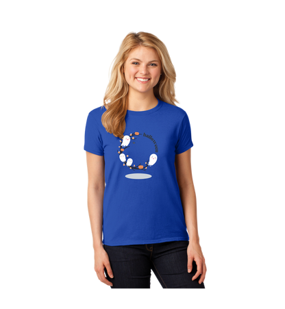 Halloween Ghost & Candy Corn Vibe Tee