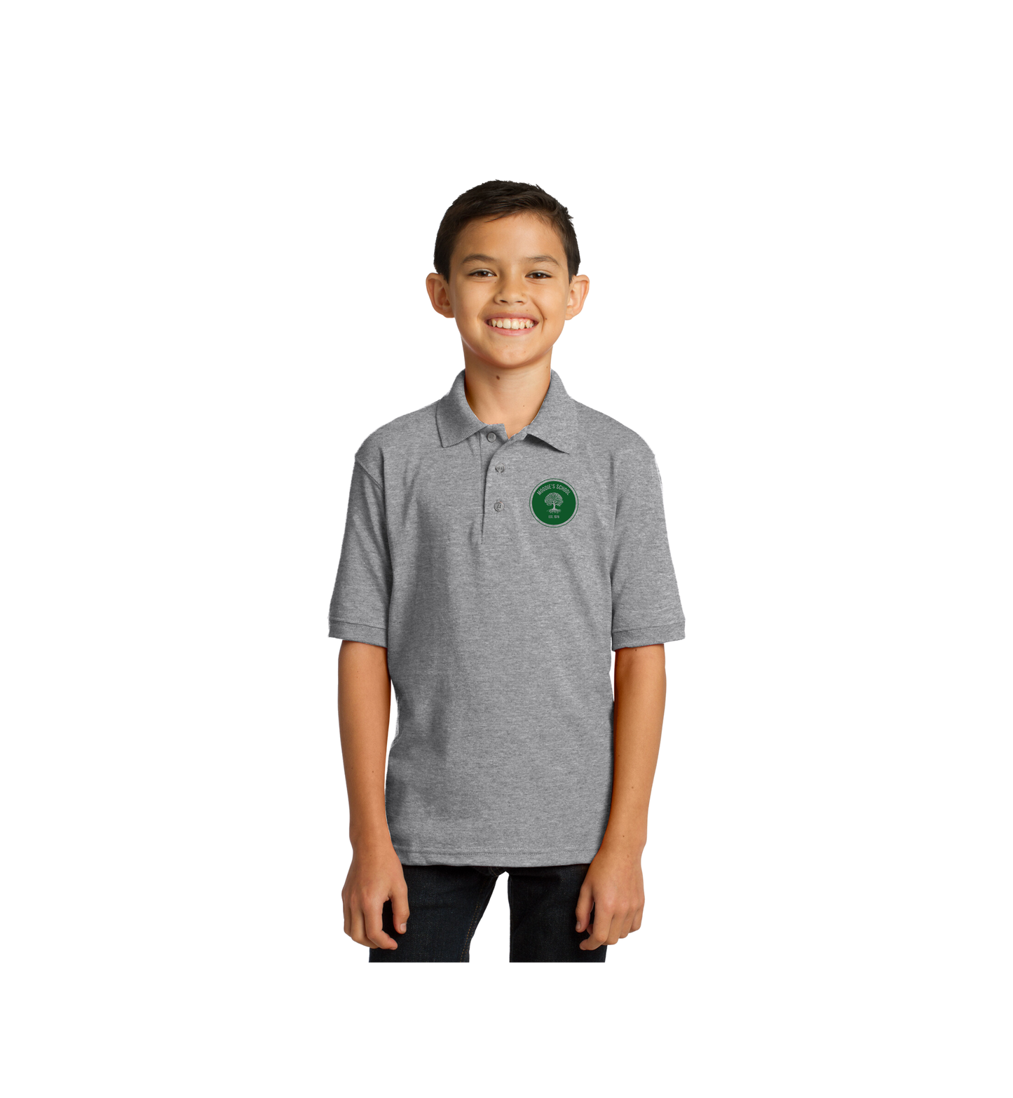 Moodie's School Unisex Port & Company® Core Blend Jersey Knit Polo