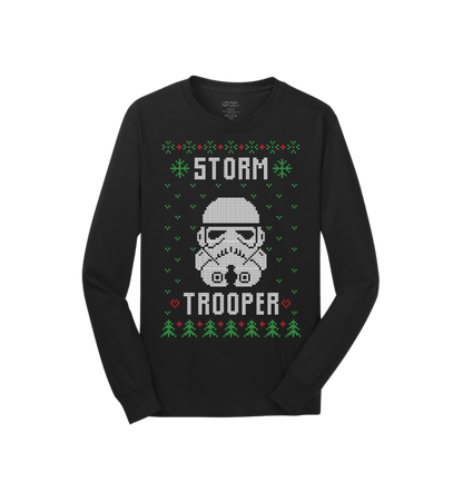 Storm Trooper Ugly Christmas Sweater Tee