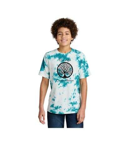 Tree of Life Youth Port & Company ® Youth Crystal Tie-Dye Tee