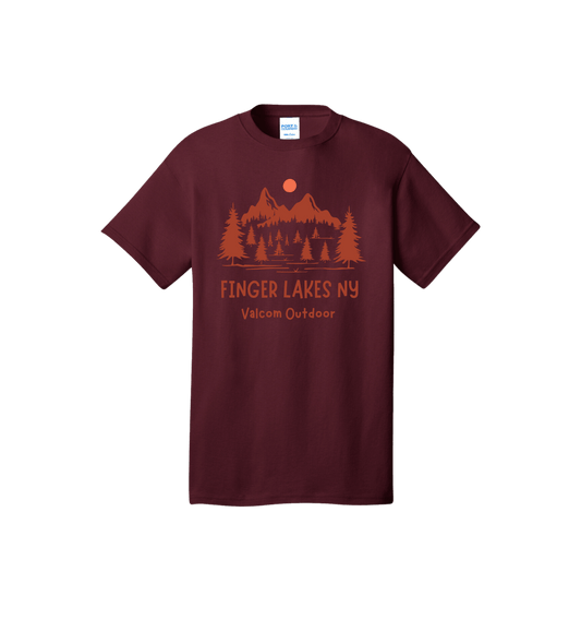 Valcom Outdoor Finger Lakes New York Moon over Wilderness