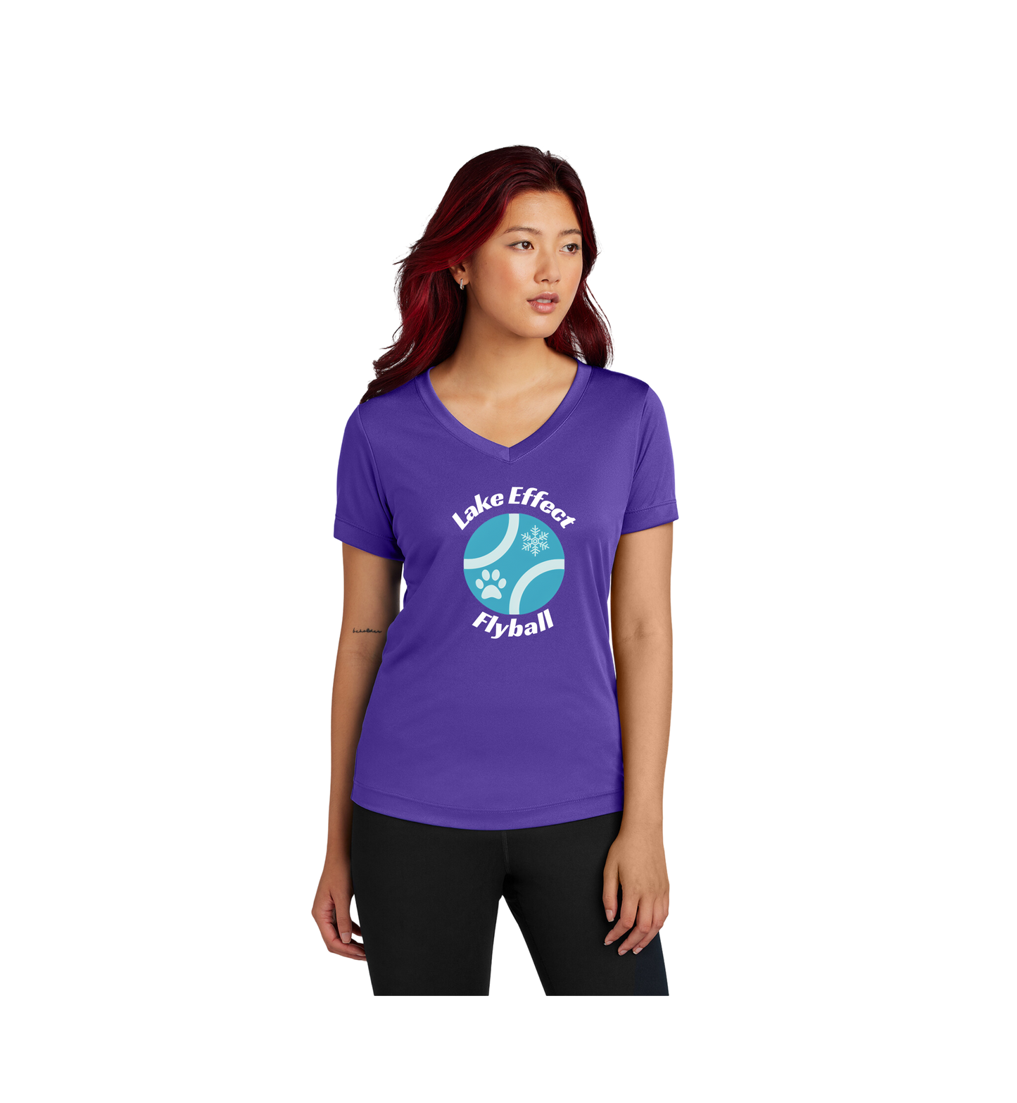 Lake Effect LST353 Sport-Tek® Women's PosiCharge® Competitor™ V-Neck Tee