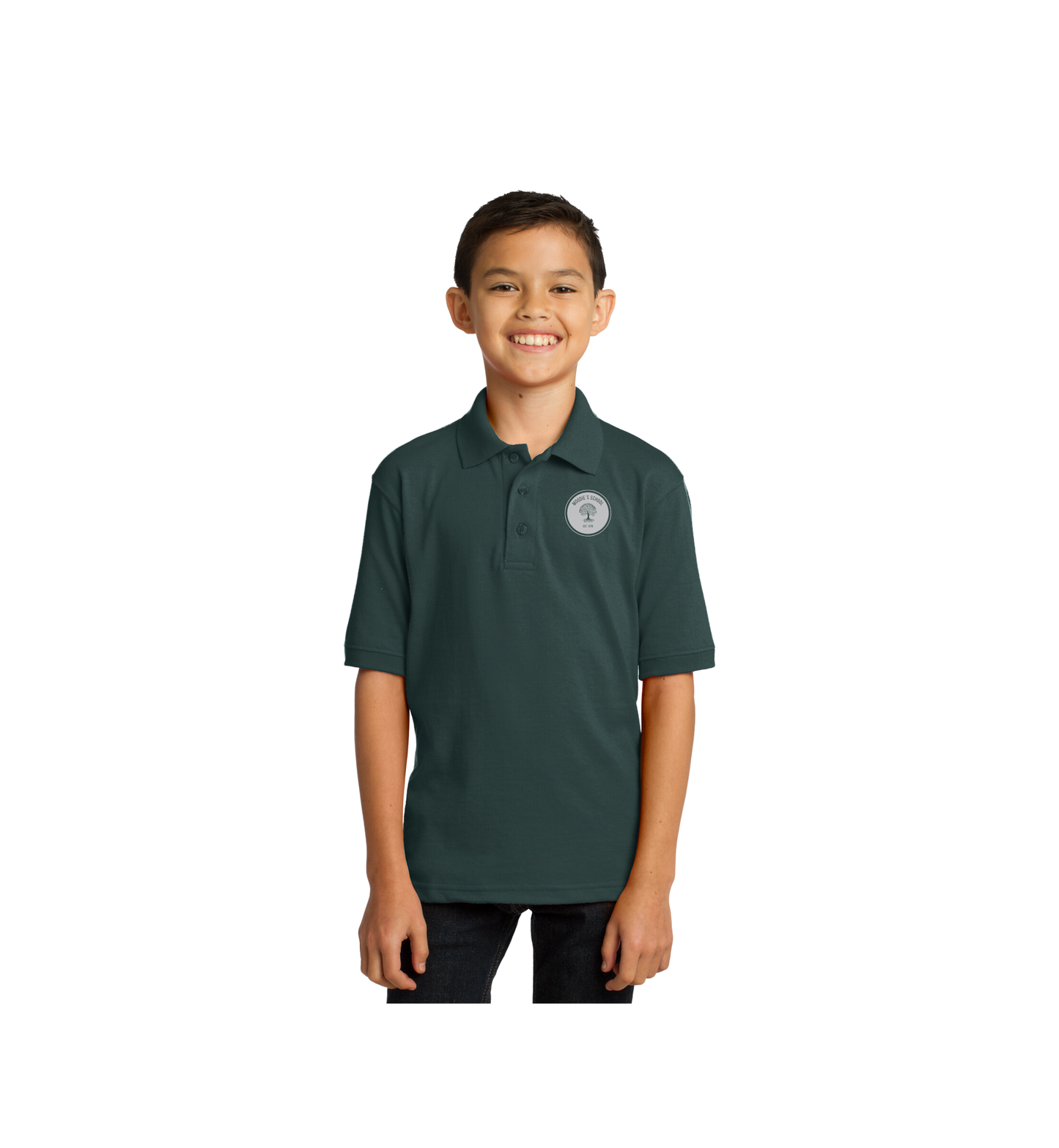 Moodie's School Unisex Port & Company® Core Blend Jersey Knit Polo