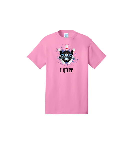 Midlakes Bowling "I QUIT" Tee