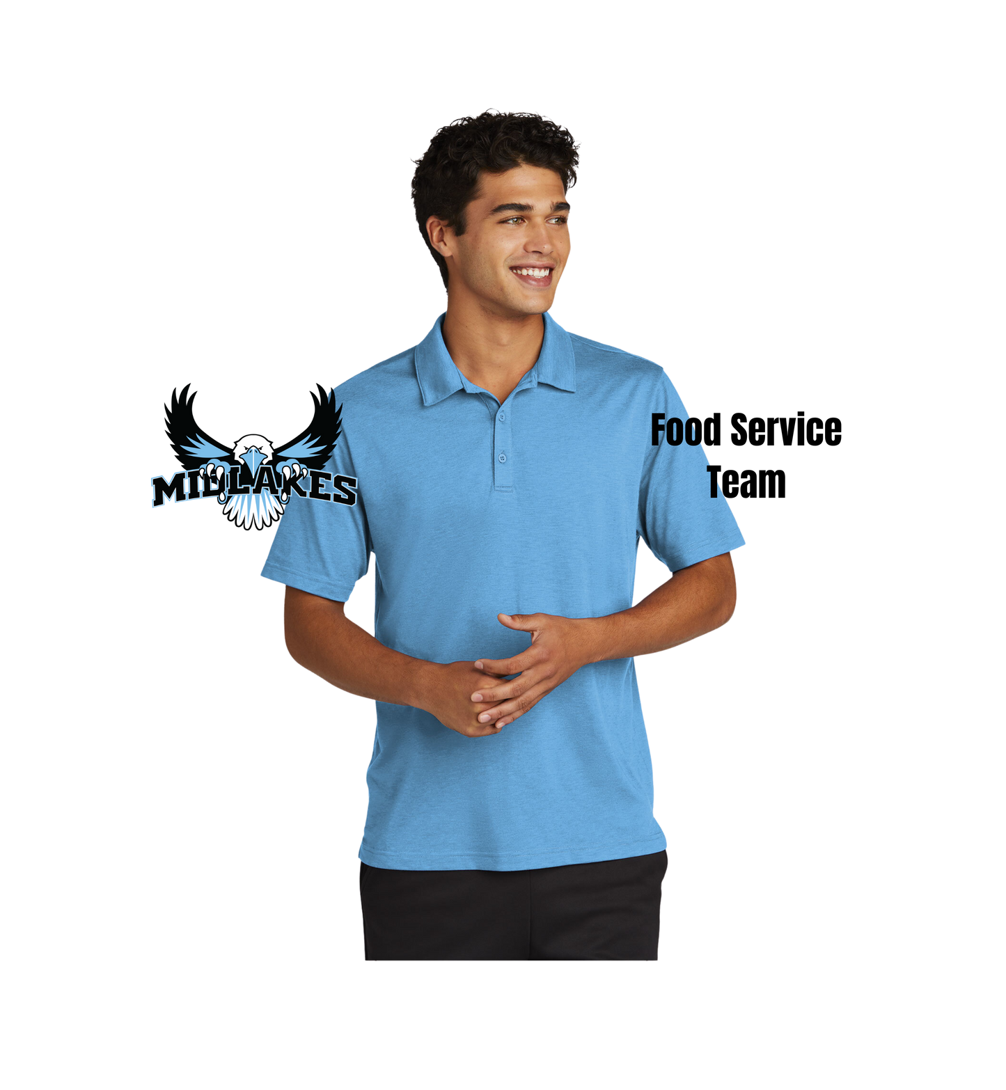 Midlakes Food Service ST530 Sport-Tek ® PosiCharge Strive Polo