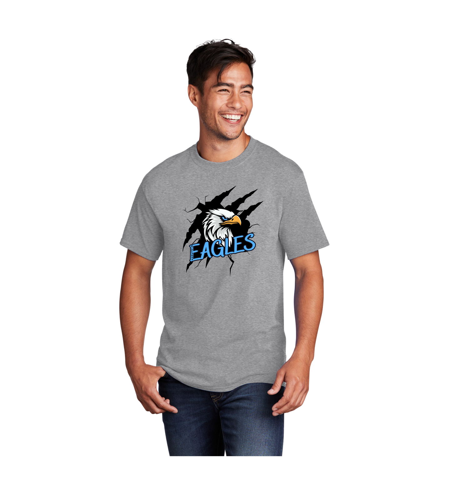Midlakes PTO Eagle Tee Design