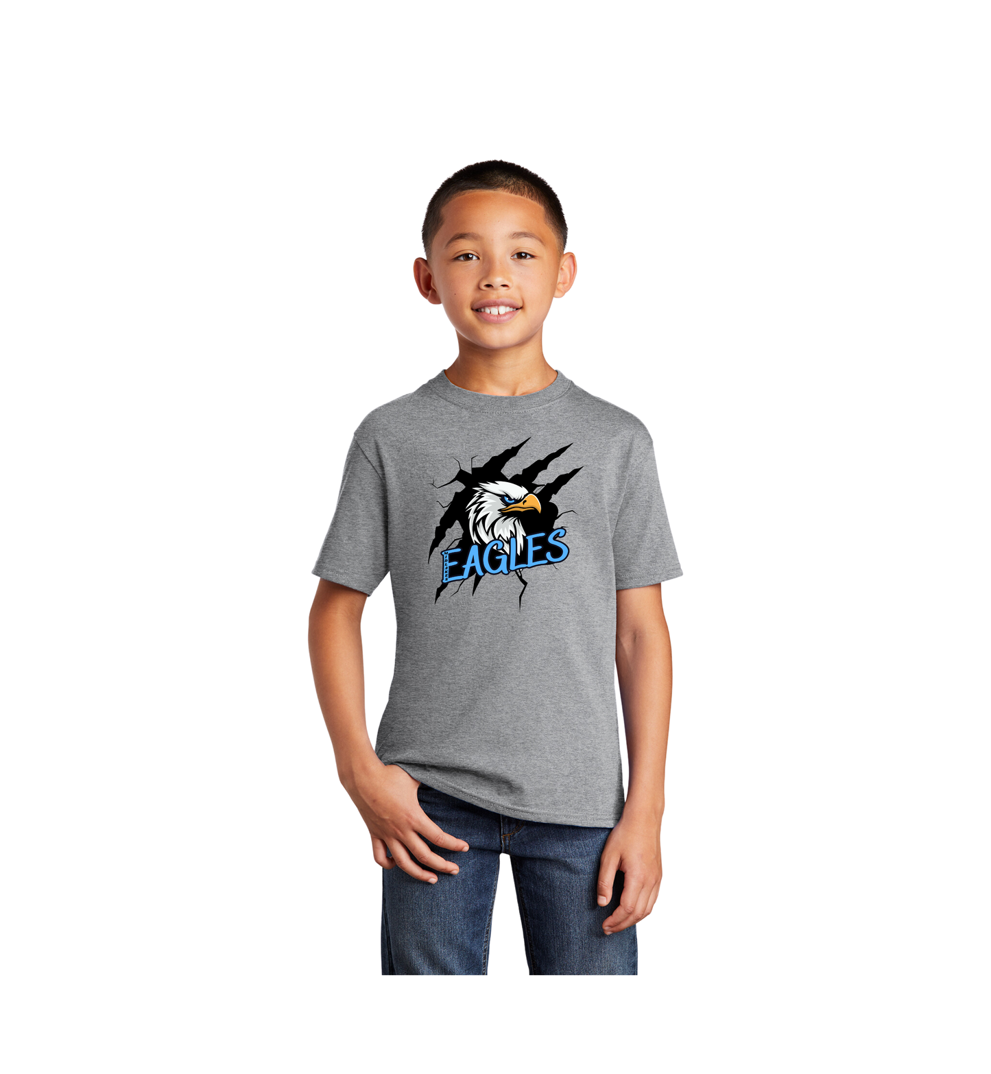 Midlakes PTO Eagle Tee Design