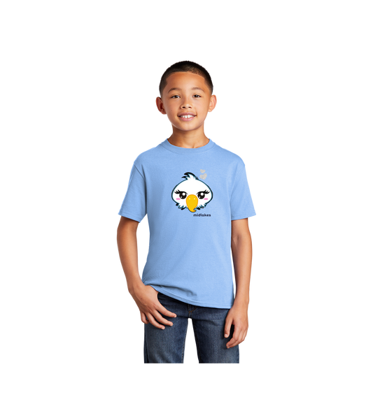 Midlakes PTO Eaglet Tee Design Port & Company Youth PC54Y