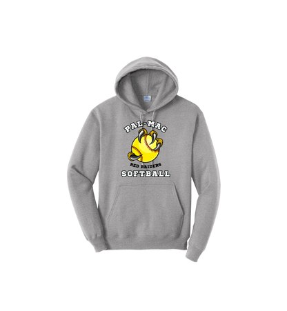 Pal-Mac Softball Fleece Pullover Hooded Sweatshirt