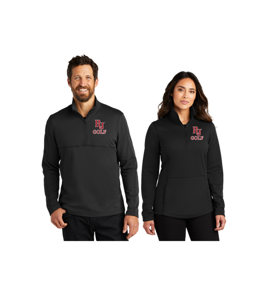 Red Jacket Golf Port Authority® Smooth Fleece 1/4-Zip