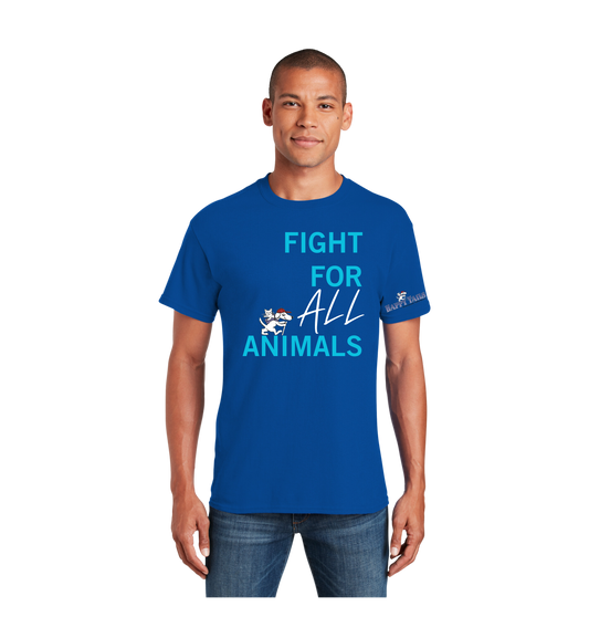 Fight For ALL Animals - Happy Tails Fundraiser Tee